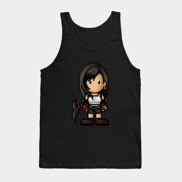 FF7 Tifa Tank Top by PixelKnight